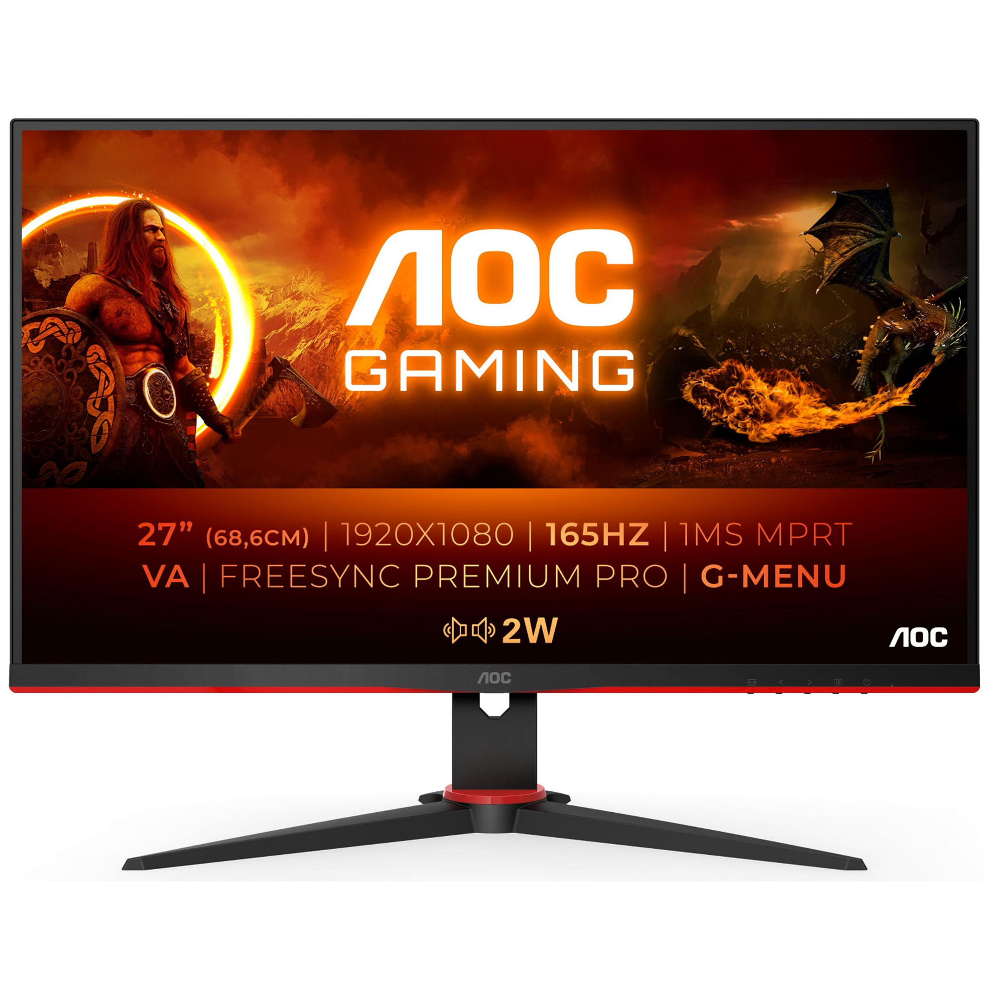 Monitori AOC AOC 27G2SAEBK