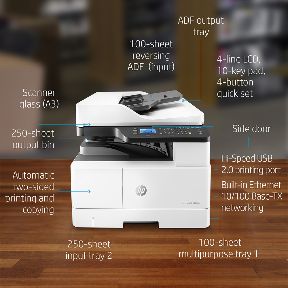  HP HP LaserJet MFP M443nda