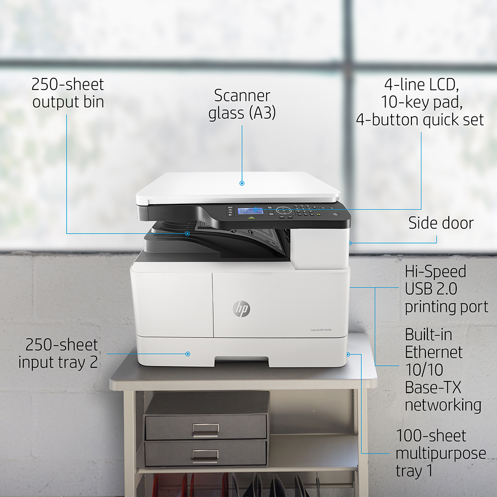  HP HP LaserJet MFP M438n